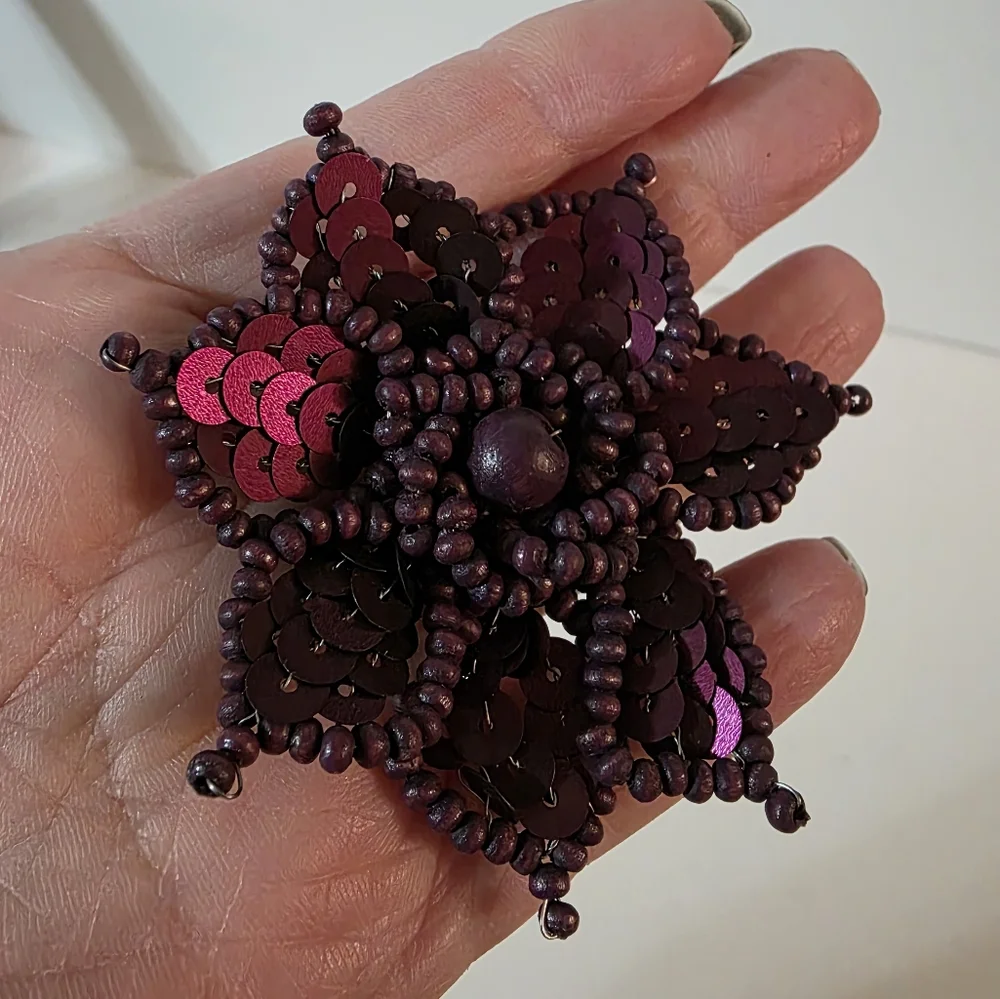 Vintage eggplant purple